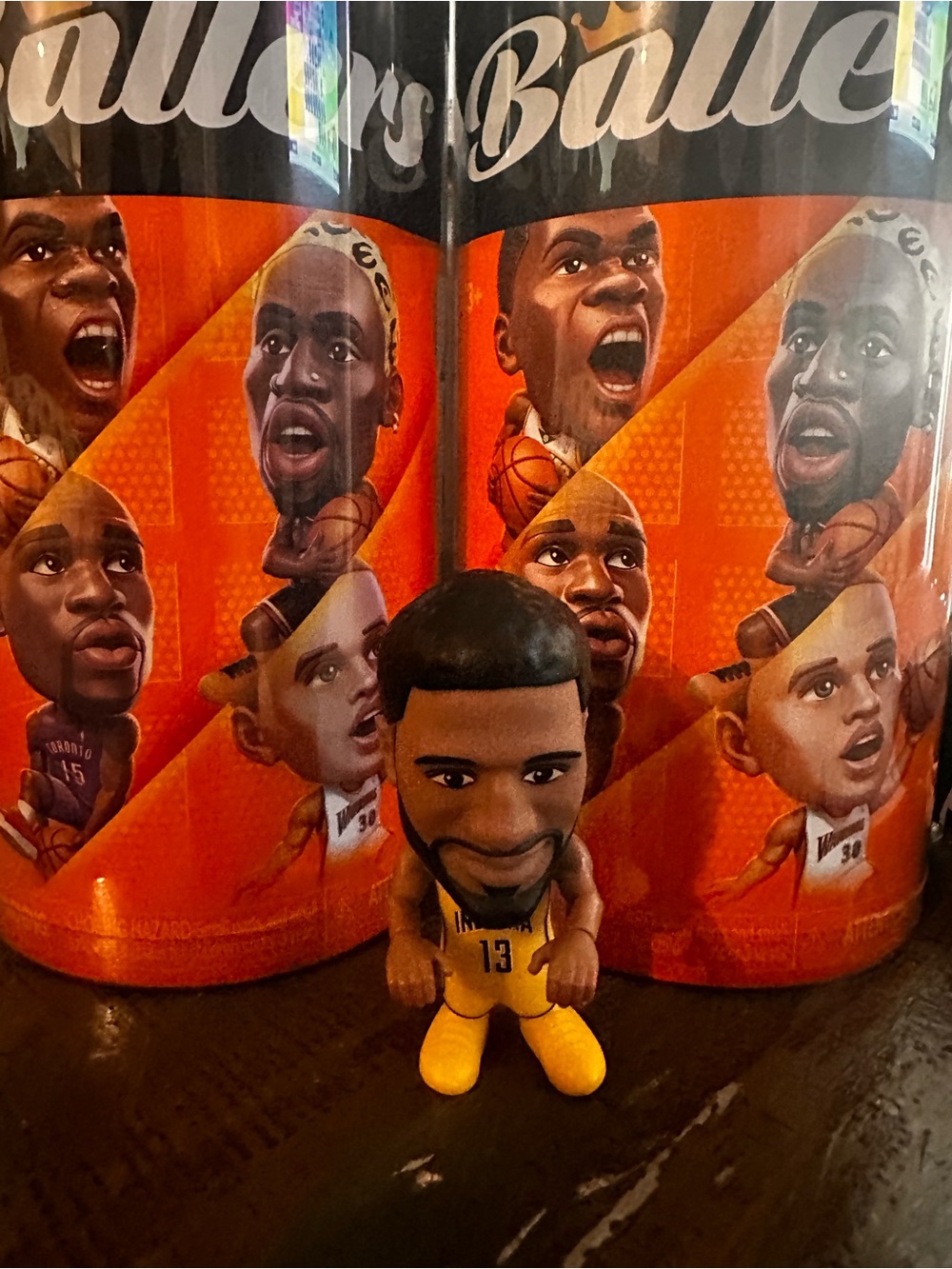 ZURU ballers series 3 Paul George Pacers figure.
